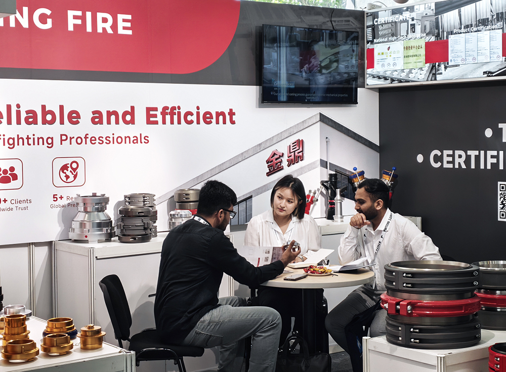 Jiangsu Jinding Fire Protection Technology Co., Ltd. stiller ut på INTERSCHUTZ 2026